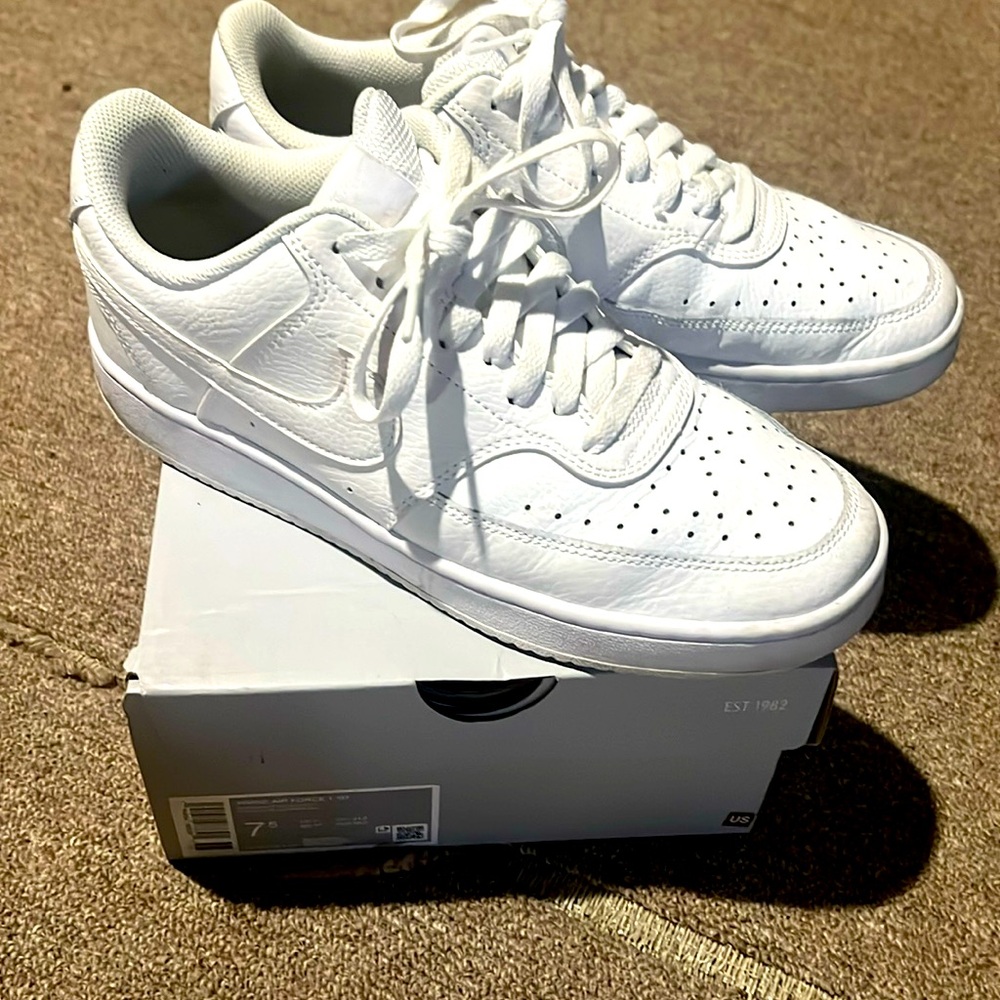 White Air Force 1s